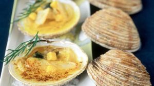 praires farcies recette beurre à farcir les coquillages