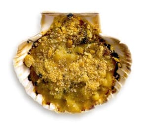 recette coquille saint jacques bretonne chapelure recipe