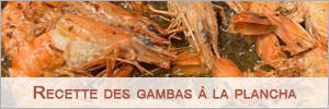 recette gambas à la plancha cuisson