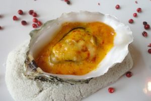 recette huîtres chaudes safranées safran