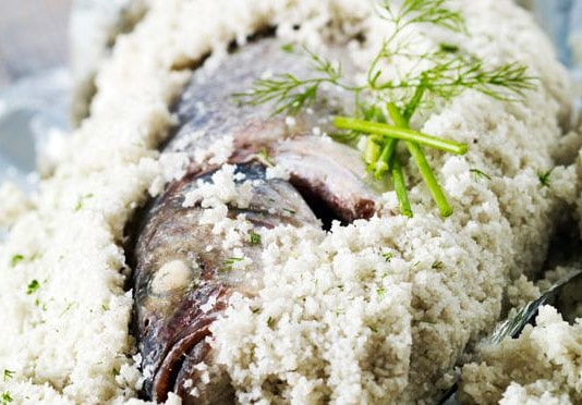 bar croute de sel recette facile