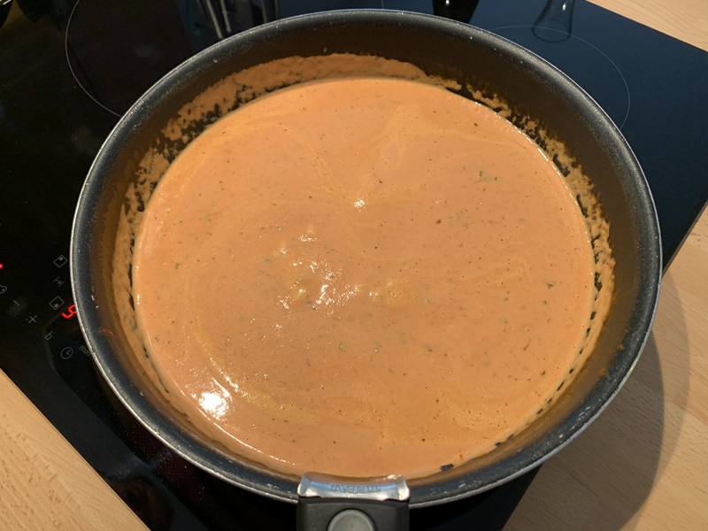 recette lotte aux épices sauce