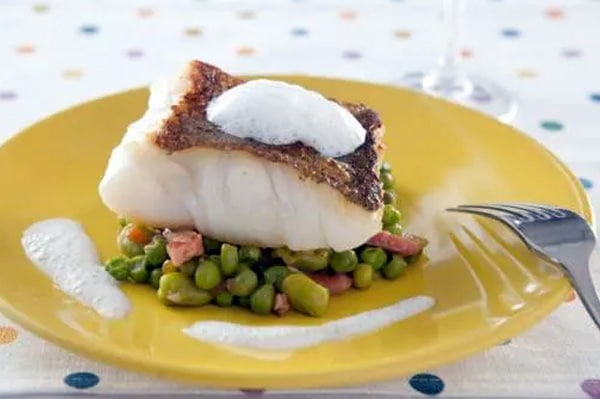 recette filet lieu jaune sur peau
